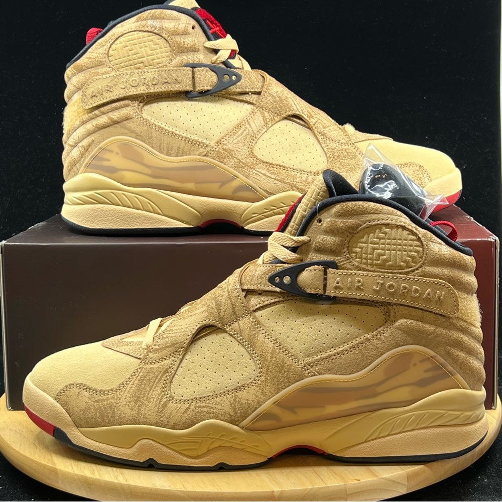 Rui Hachimura × Nike Air Jordan 8 SE Twine/Gym Red DO2496-700 Men 12.5